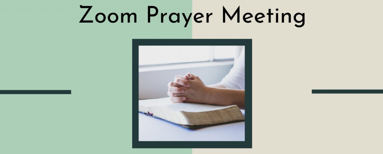 Zoom Prayer Meeting Thursday at 7 pm St. Finnians' Parish Church